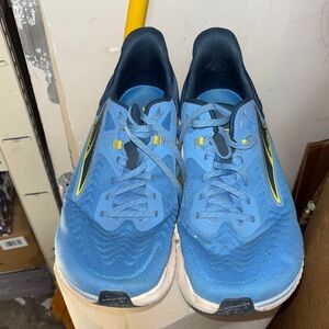 Preowned Altra Torin 7 Mens 9 Blue Running Shoes - Road Run Trainers Sneakers